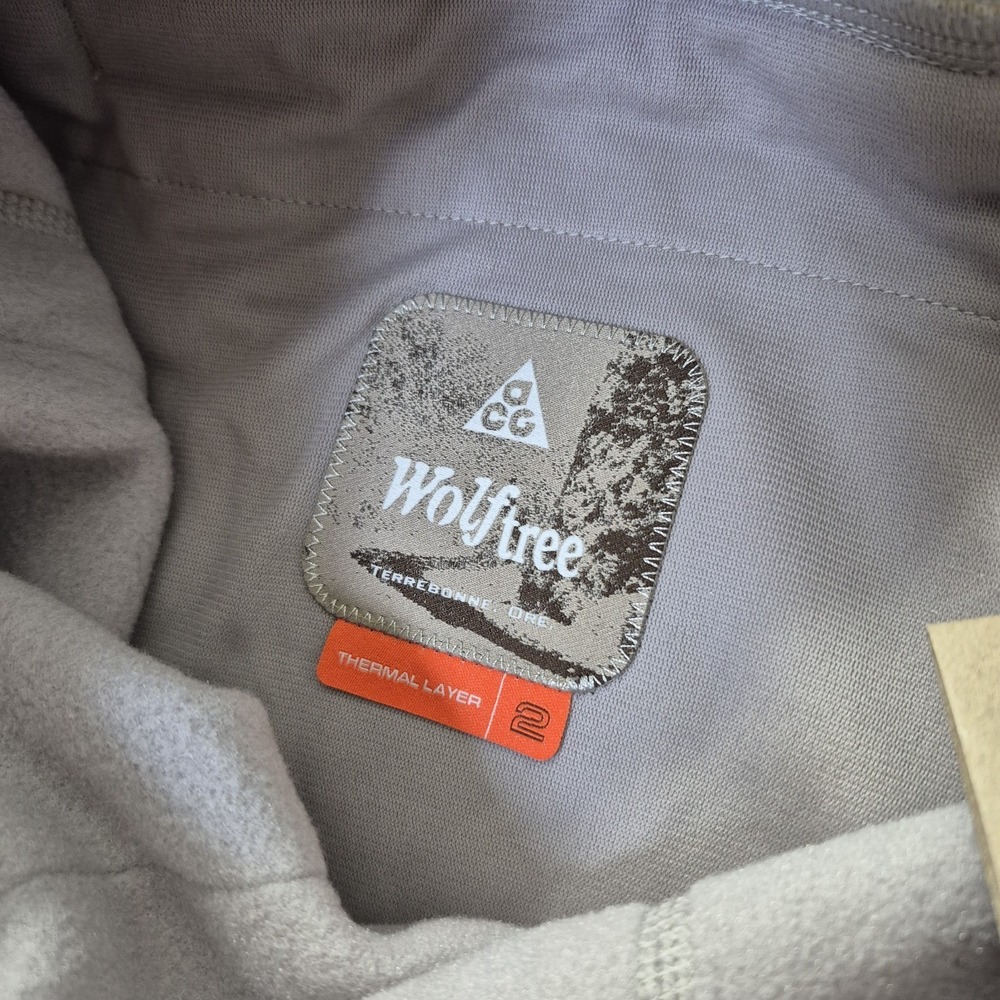 Nike ACG Wolf Tree Fleece Pants Mens Small Beige Polartec Streetwear Outdoor New - Picture 5 of 16
